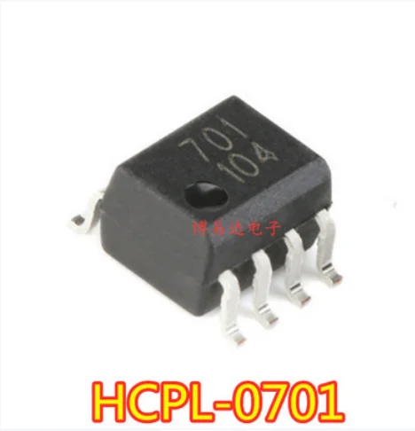 

Бесплатная доставка 50 шт. HCPL-0701 SOP-8 HCPL-0701-500E