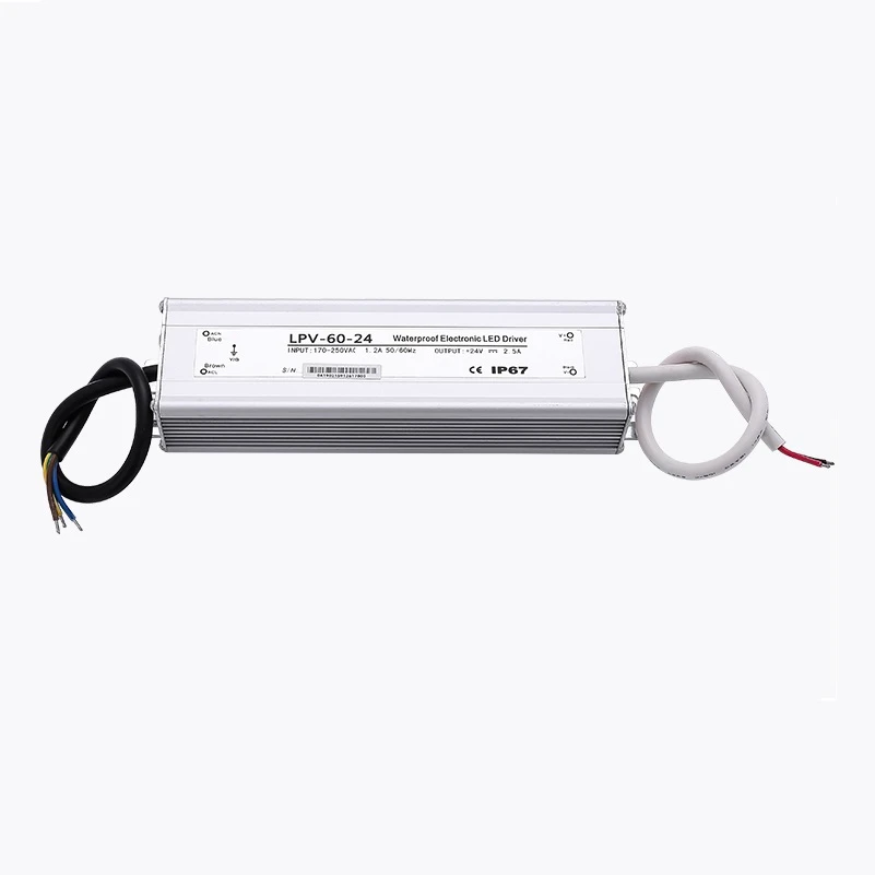 12W 25W 60W 120W 150W 200W impermeabile ip67 LED alimentatore Driver AC-DC 12V 24V 36V 48V 1A 2A 4A 5A 10A tensione costante smps