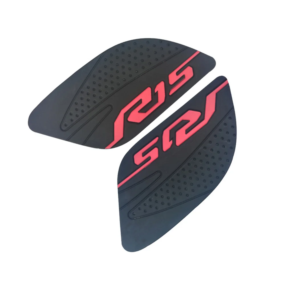 Fit For YAMAHA YZF R15 YZF-R15 YZFR15 V1 V2 V3 V4 Protector Anti slip Tank Pad Sticker Gas Knee Grip Traction Side Decal 6 color