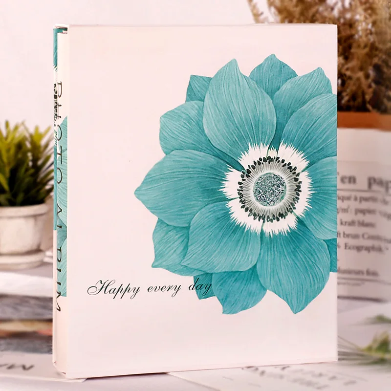 Modern Fresh 6-inch 200-sheet Interstitial Photo Album With Box Kids Couple Life Photo Memory Storage High-definition Inner Page