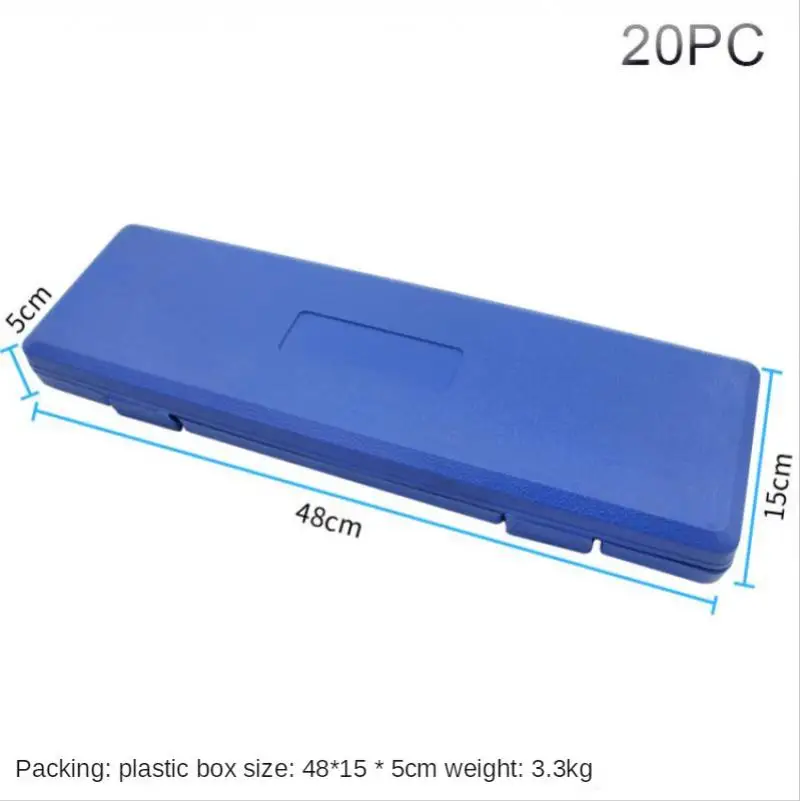 Búa Hơi Vít Bộ Gõ Thông Qua Tường Xi Măng Khoan Hơi Hợp Kim Nhựa 20Pc