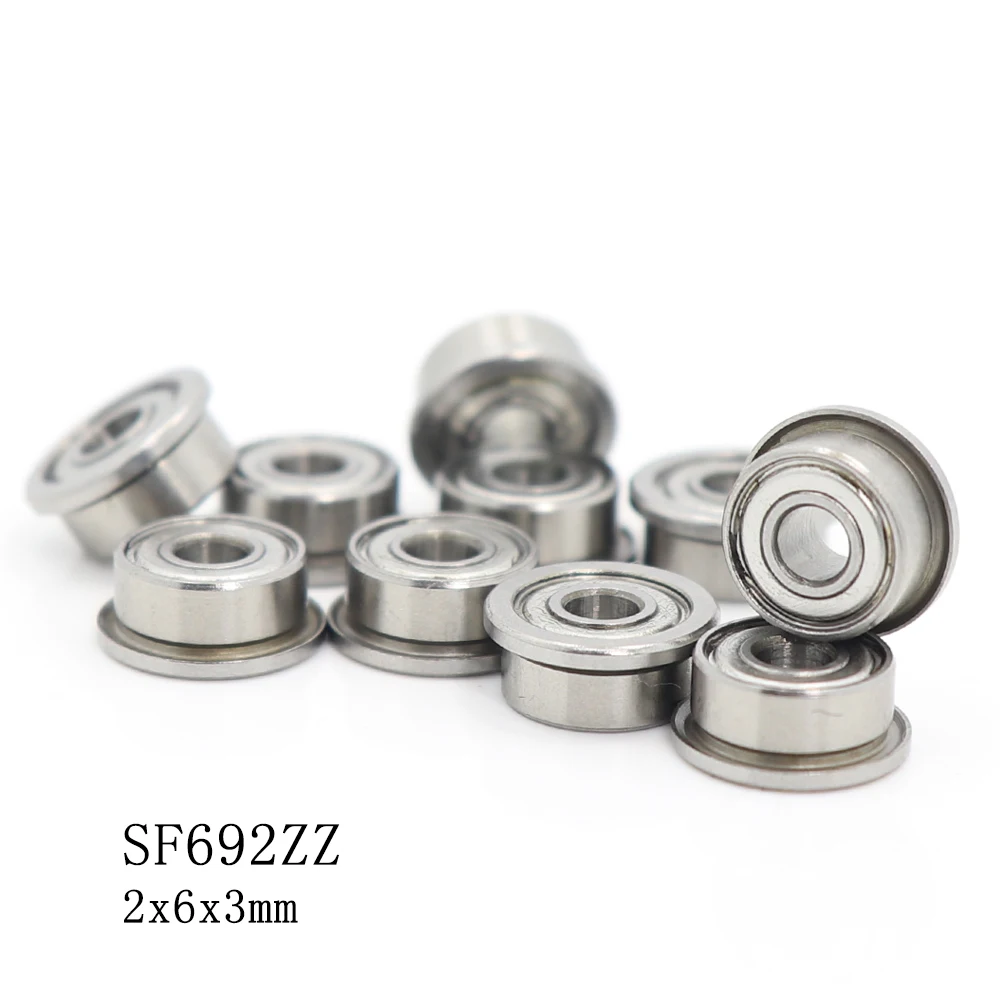 

SF692ZZ Bearing ABEC-1 5PCS 2*6*3 mm Miniature Stainless Steel Ball Bearings S DDRF-620ZZ F692ZZ