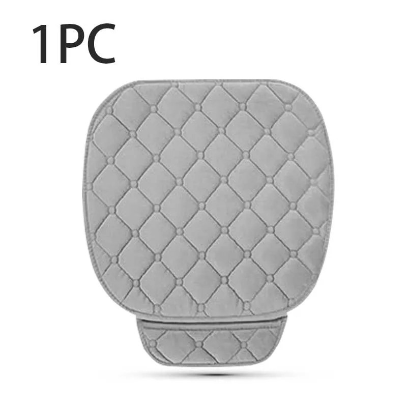 SEAMETAL Pluche Autostoelhoes Antislip Zacht Zitkussen Autostoelbeschermer Pad Universeel voor Sedan Suv Pick-up Truck