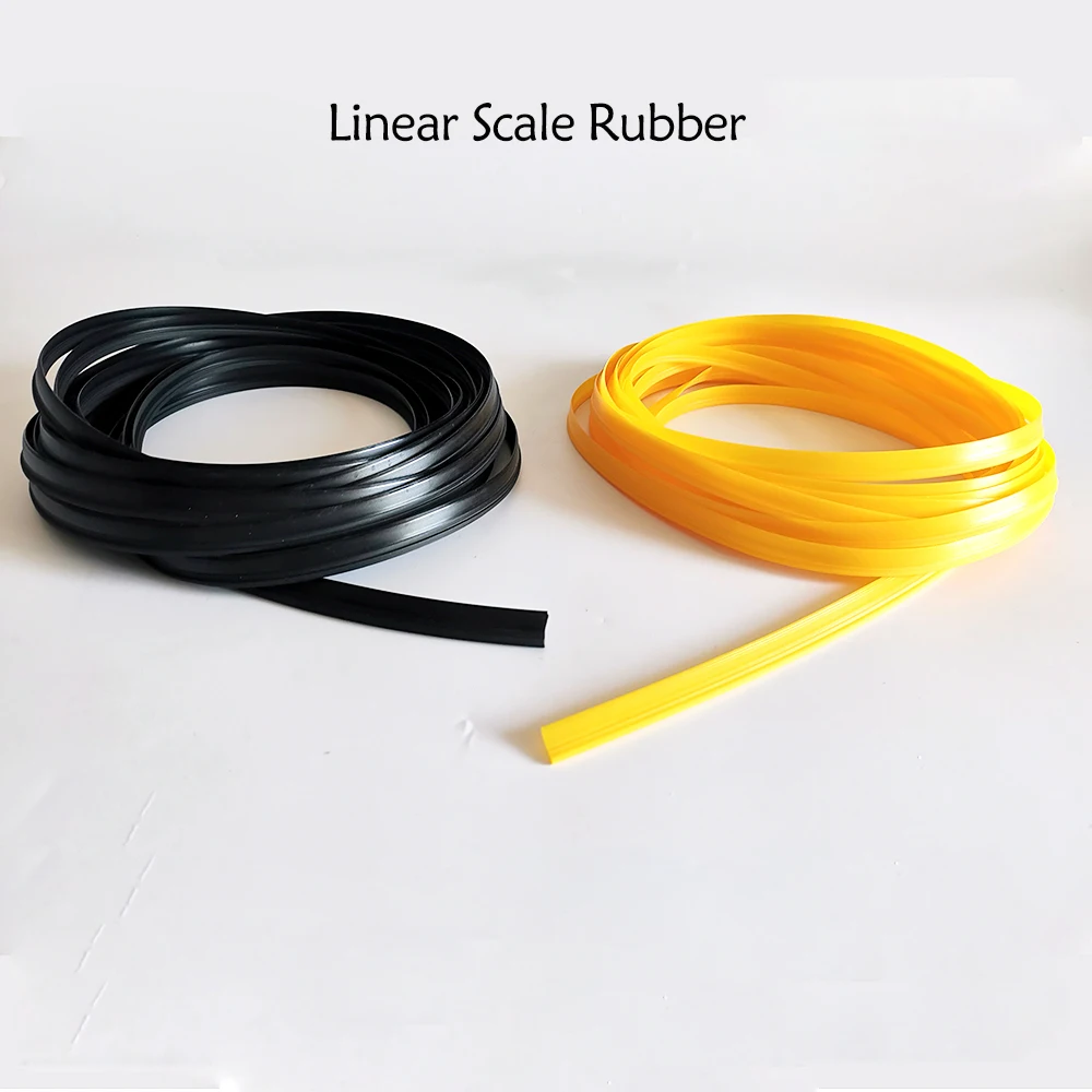 5 meter Rubber linear scale Encoder rubber / grating ruler rubber / electronic ruler tape / sealed dustproof rubber