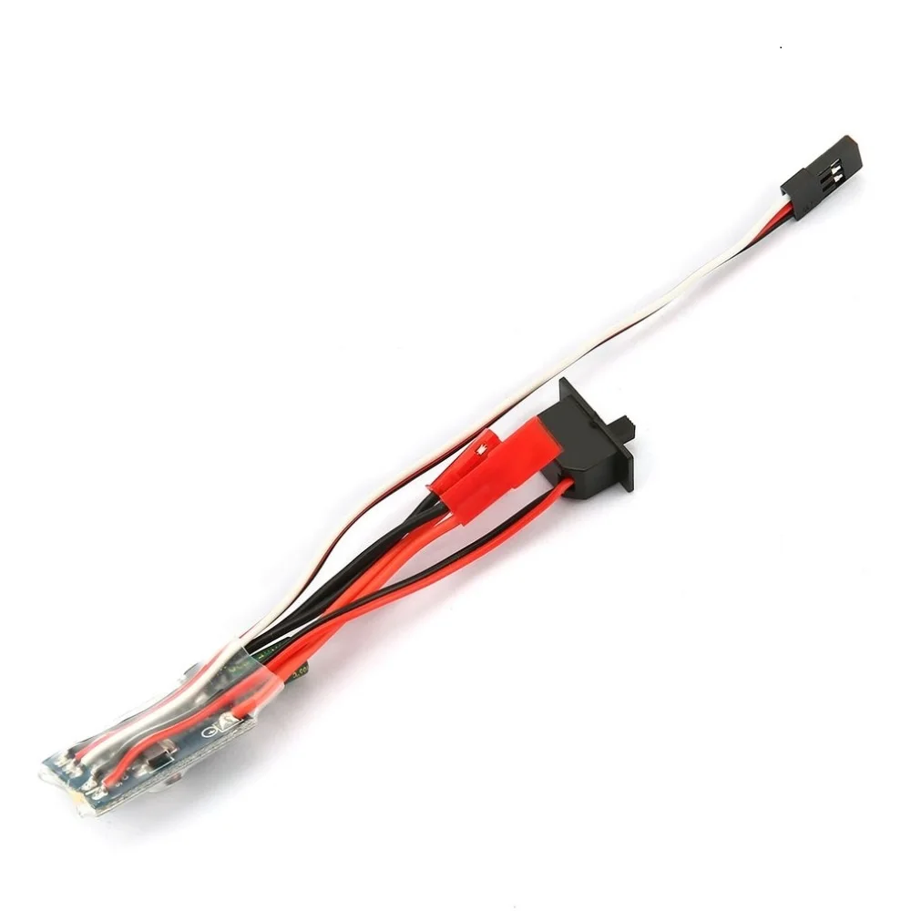 RC DIY Mini 30A ESC Car Boat Using Bidirectional 30A Miniature Brushed ESC Electric Speed Controller Without brake Easy Install