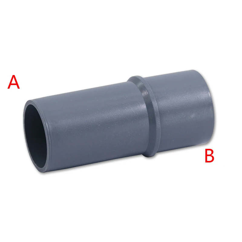 Grey Vacuum Cleaner Hose Converter Accessories Outer Diameter 30mm to 32mm Nozzle Vacuum Cleaner Hose Brush Head Adapter Parts