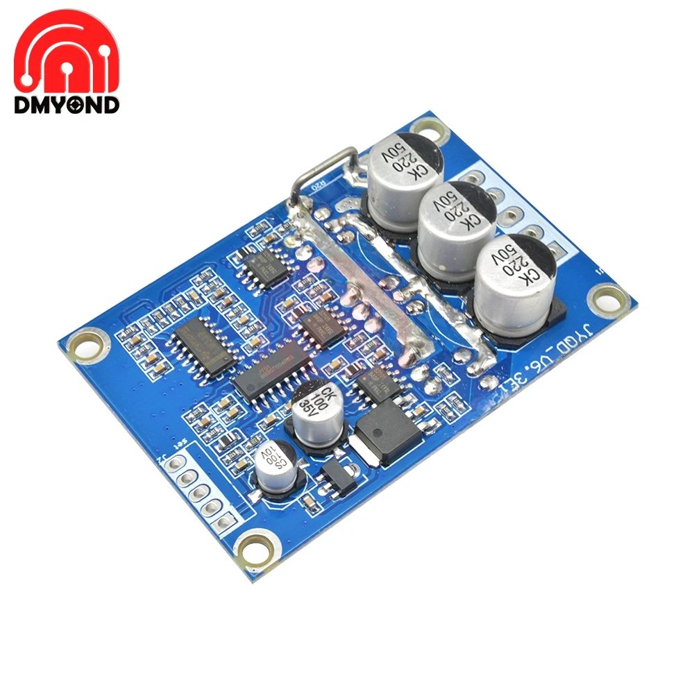 500W DC 12V-36V 15A  Brushless Motor Controller Without Hall Motor Balanced Car Driver Board Tools DC Motor Control Motor Driver