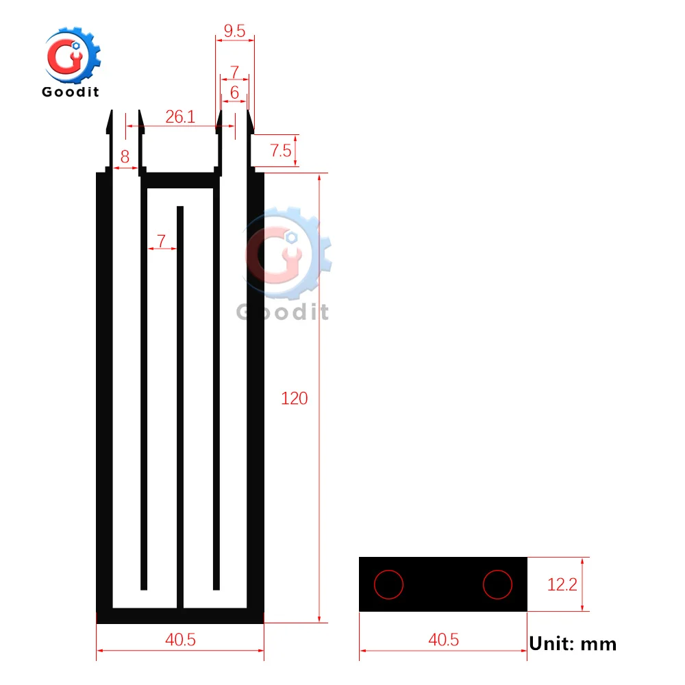 Sistema di dissipatore di calore per radiatore con blocco di raffreddamento ad acqua in lega di alluminio per PC, computer portatile, CPU, accessori