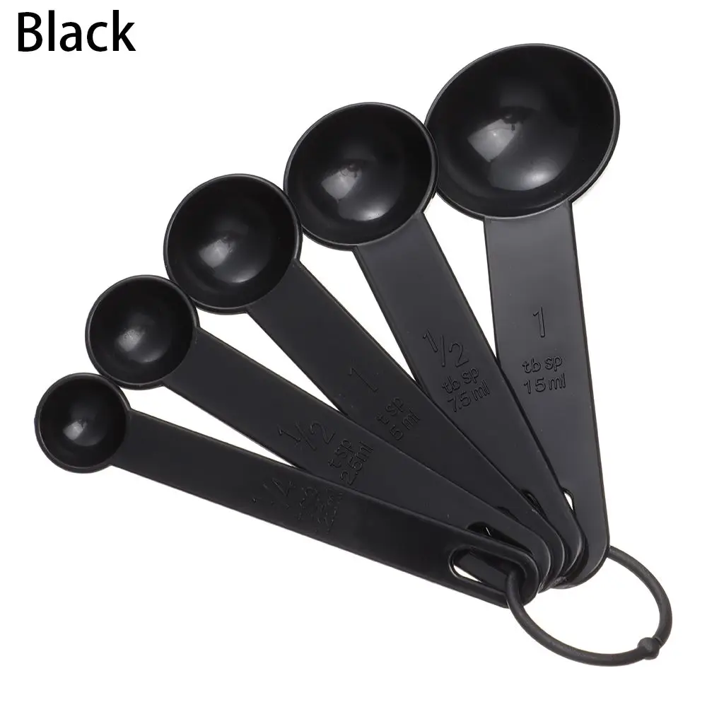 5pcs 5pcs Multi Purpose Cooking Measuring Spoons Measuring Tools Cooking Accessories Plastic Handle