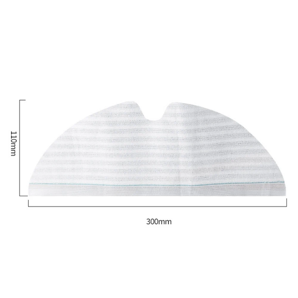 60 قطعة استبدال المتاح ممسحة الملابس ل شاومي Roborock S6 T6 s5 ماكس E35 روبوت مكنسة كهربائية تنظيف الملابس منصات أجزاء