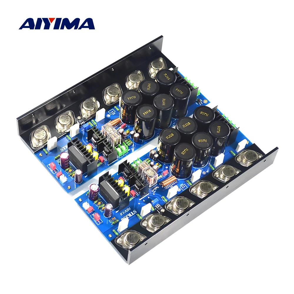 

AIYIMA 1 Pair Amplificador T350 HIFI Stereo Power Amplifier Board 300W + 300W Home Theater Sound Speaker Amplifier