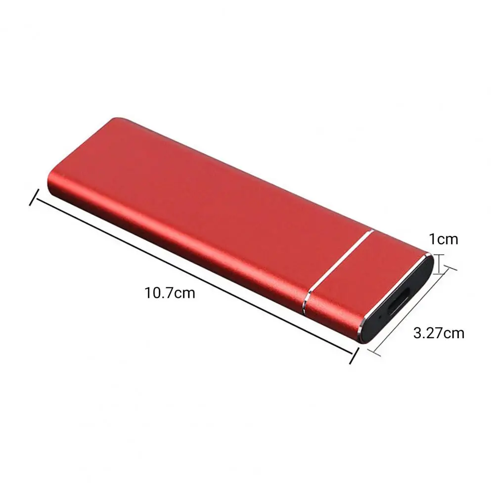 Hard Disk Box High Speed Wide Compatibility Safe Storage Aluminum Alloy USB3.1 Type-C Mobile External HDD Case for PC