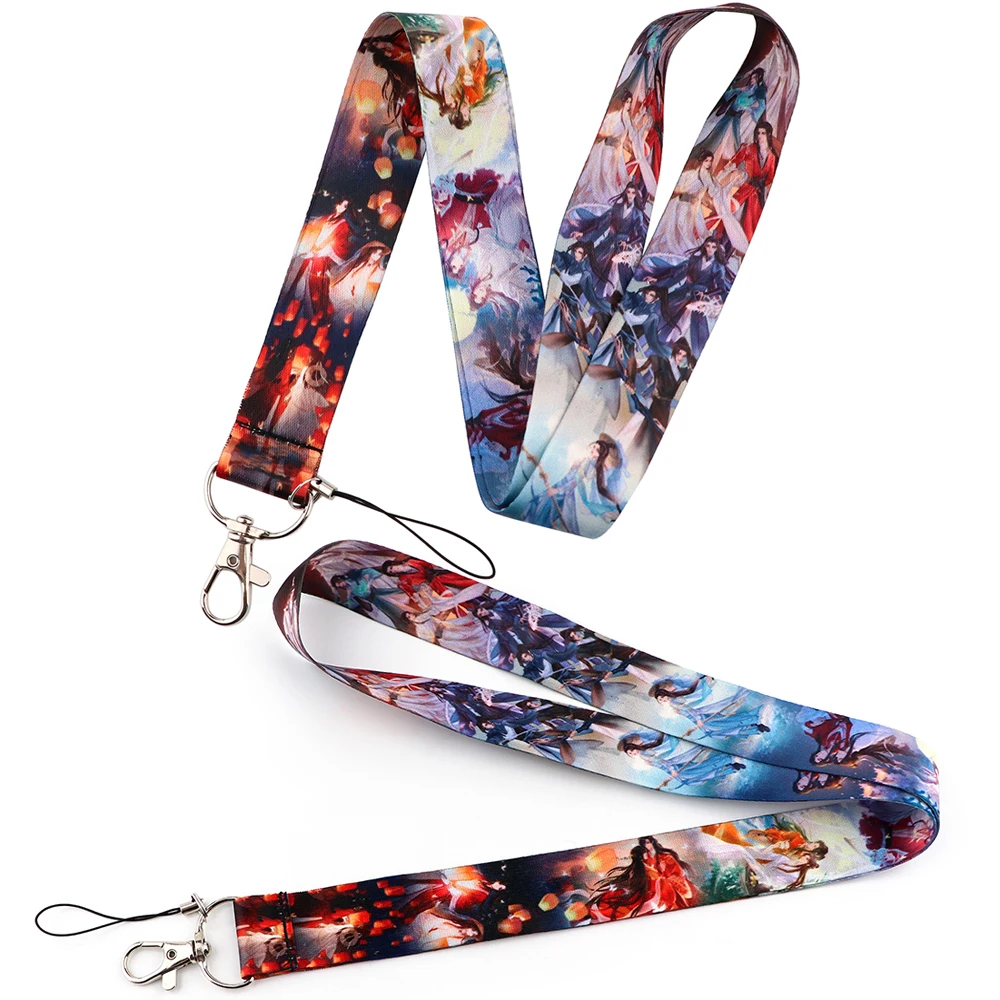 

LX919 Tian Guan Ci Fu Key Lanyard For USB Mobile Phone DIY Hang Rope ID Card Badge Holder Keychain Neck Straps Cute Keychain