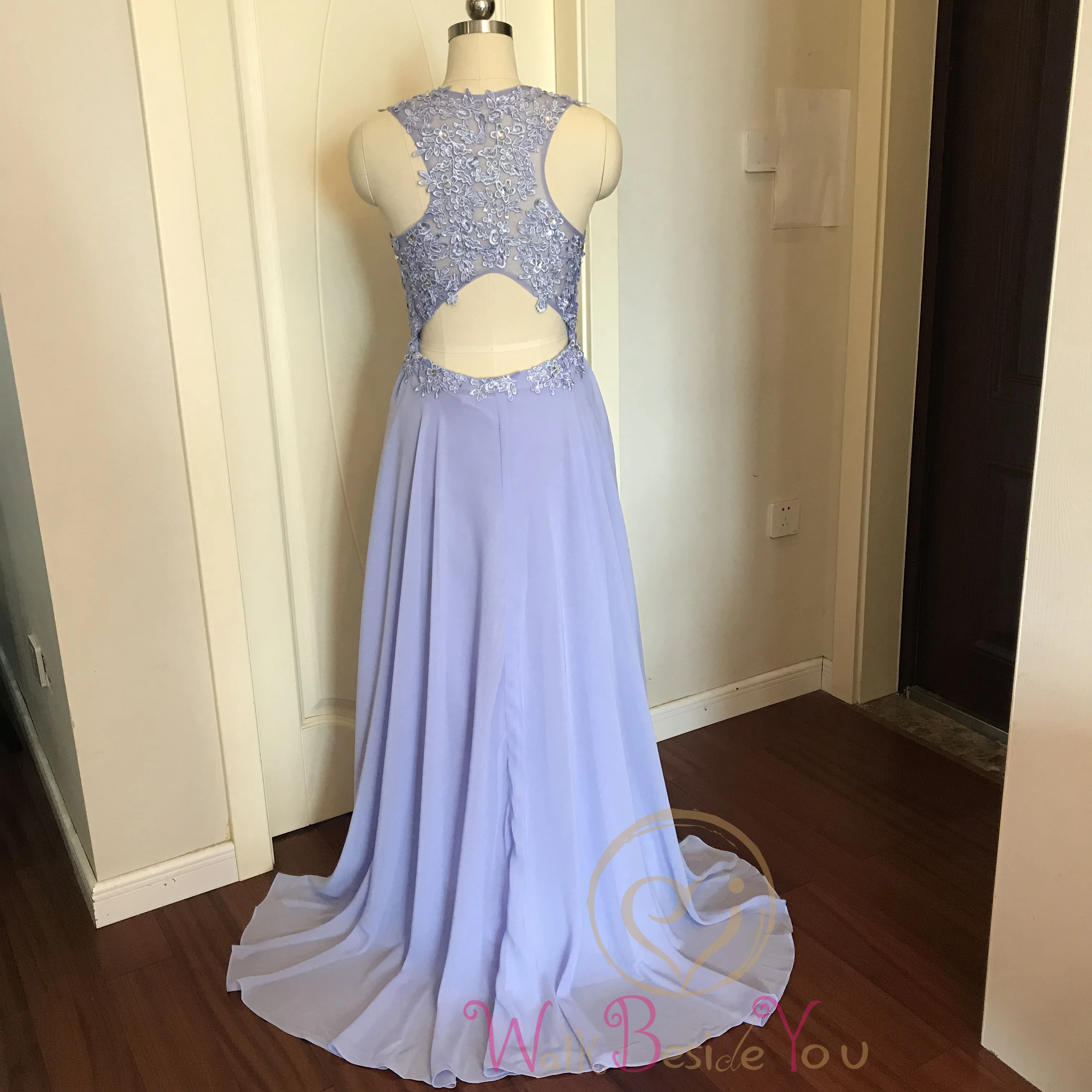 Elegant Sequined Crystal Evening Dress 2024 A Line Sleeveless O Neck Floor Length Long Prom Dresses Special Back robe de soiree