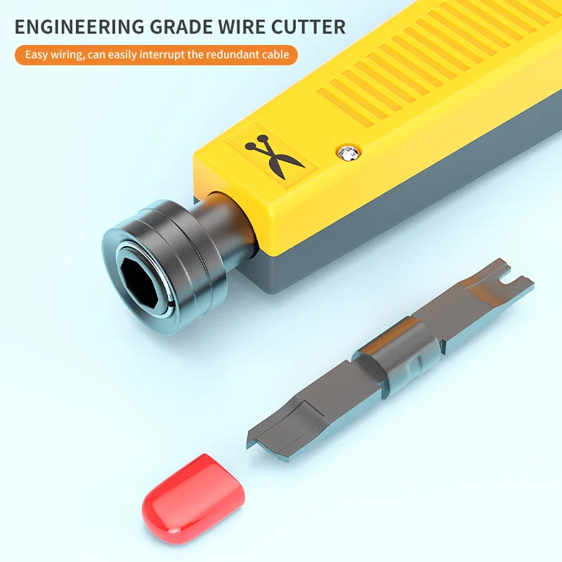 Rj45 Crimping Tool Set , 10 in 1 Portable Network Repair Box Cable Tester Plier Crimping Crimper Clamp RJ 45 Connectors Kit