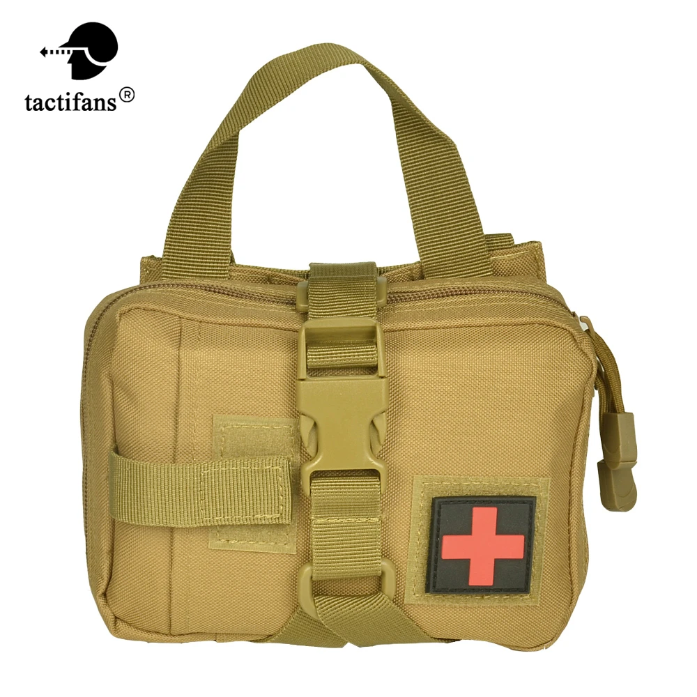 QD Tactical Molle First Aid Pouch Bag Empty EMT Gear Emergency EDC Storage Army Hunting Hiking Camping Adventure Durable Nylon