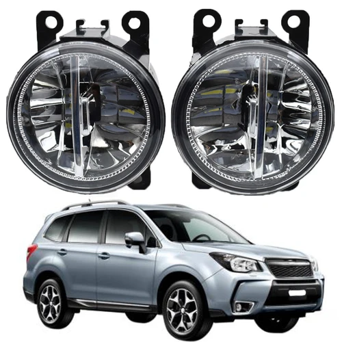 Luz LED antiniebla delantera para coche, lámpara antiniebla para Subaru Forester SJ 2014 2015 2016, luces LED antiniebla