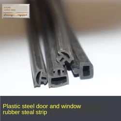 5M Windows EPDM Seal Door and Window Rubber Strip Waterproof Article Sound Deadening Strip