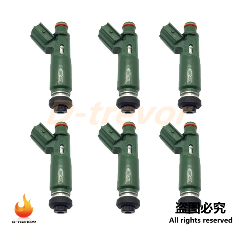 6pcs 23250-0D040 Fuel Injectors Nozzle For Toyota Corolla Celica Matrix 1.8L OEM 23209-22040 2320922040