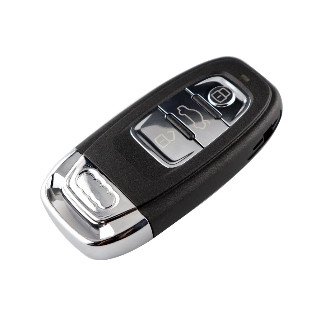 YIQIXIN 3/4 Button For Audi A4L Q5 S4 A5 S5 A6 Q8 A4 A7 A8 A3 RS4 RS5 Remote Car Key Shell Case Cover Smart Key Uncut Blade