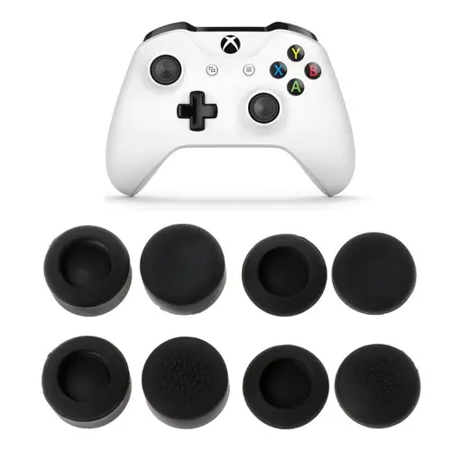 Imagen 1 del producto Thumbstick con tapa silicona para piezas, 8 XBOX-ONE, funda para mejorar piel, agarre Joystick