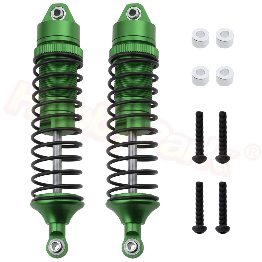 Aluminum Shock Absorber Full Metal Big Bore Shocks Replacement of 5862 for Traxxas 1/10 Slash 4x4 RC Truck