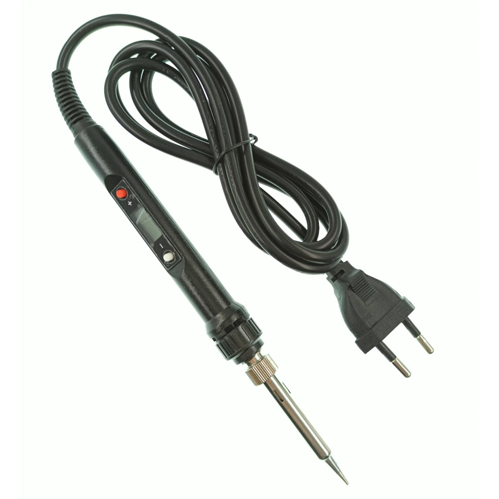 Professional 80W 220V/110V EU/US Plug Soldering Iron Electric Mini Adjustable Temperature LCD Display Weldering Solder Iron