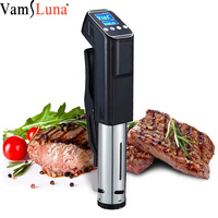 Portable Vacuum Slow Sous Vide Food Cooker 1000W Powerful Immersion Circulator Machine LCD Digital Timer Display Waterproof