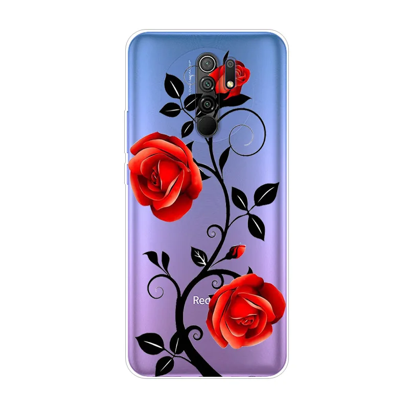 For Coque Redmi 9 Case Transparent Soft TPU silicon Phone Cover For Xiaomi Redmi 9 Case Redmi9 Clear Fundas For Redmi 9 6.53\