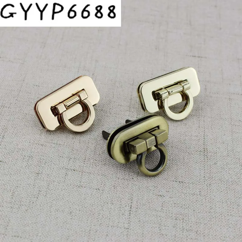 

1set 30sets Decorate oval lock for bags FASHION handbags hardware accessories leather twist DIY