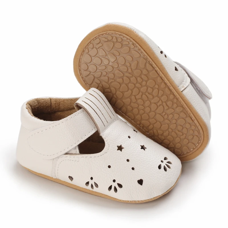 New Cute Baby Girls First Step Shoes mocassini per bambini fondo morbido in gomma antiscivolo Toddler First Walkers stivaletti per bambini scarpe