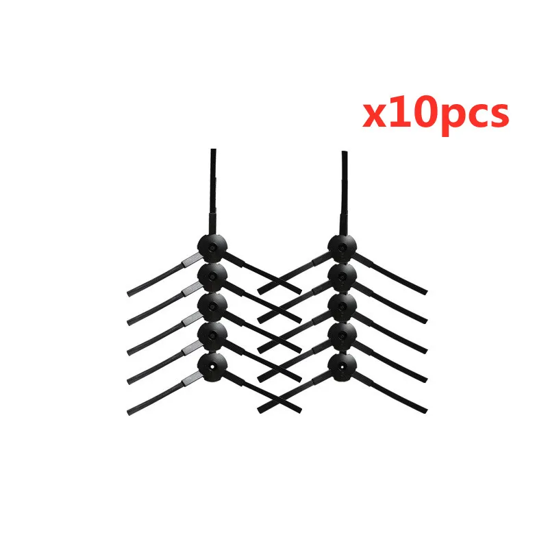 10 pezzi 3-braccio spazzola laterale di Ricambio Per panda X500 X600 ECOVACS CR120 vacuum cleaner accessori