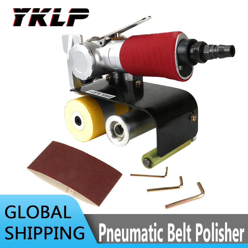 

Pneumatic Belt Sander Polisher Air Sanding Machine Polishing Tool Set 60*280mm