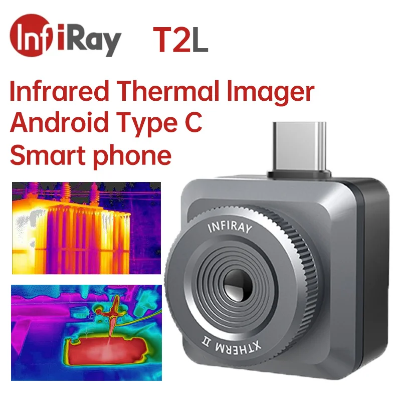 InfiRay T2L / T2S PLUS Infrared Thermal Imager Android Type C Interface Mobile Phone Lens Night Vision Thermal Imaging Camera