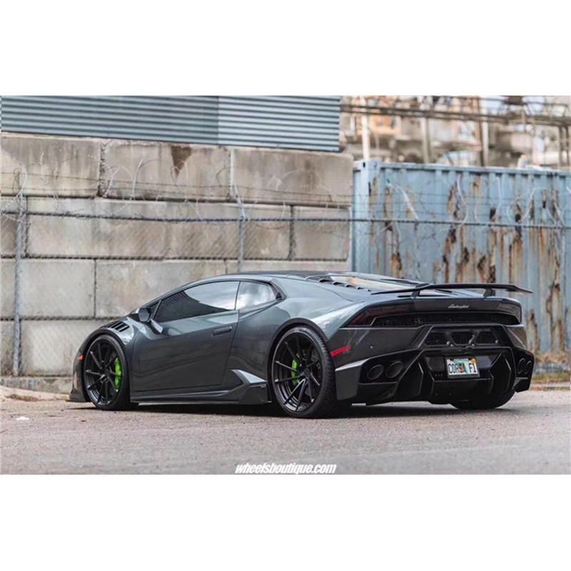 СПОЙЛЕР для задних крыльев из настоящего углеродного волокна для Lamborghini Huracan LP580 LP610 2014 2015 2016 2017 2018