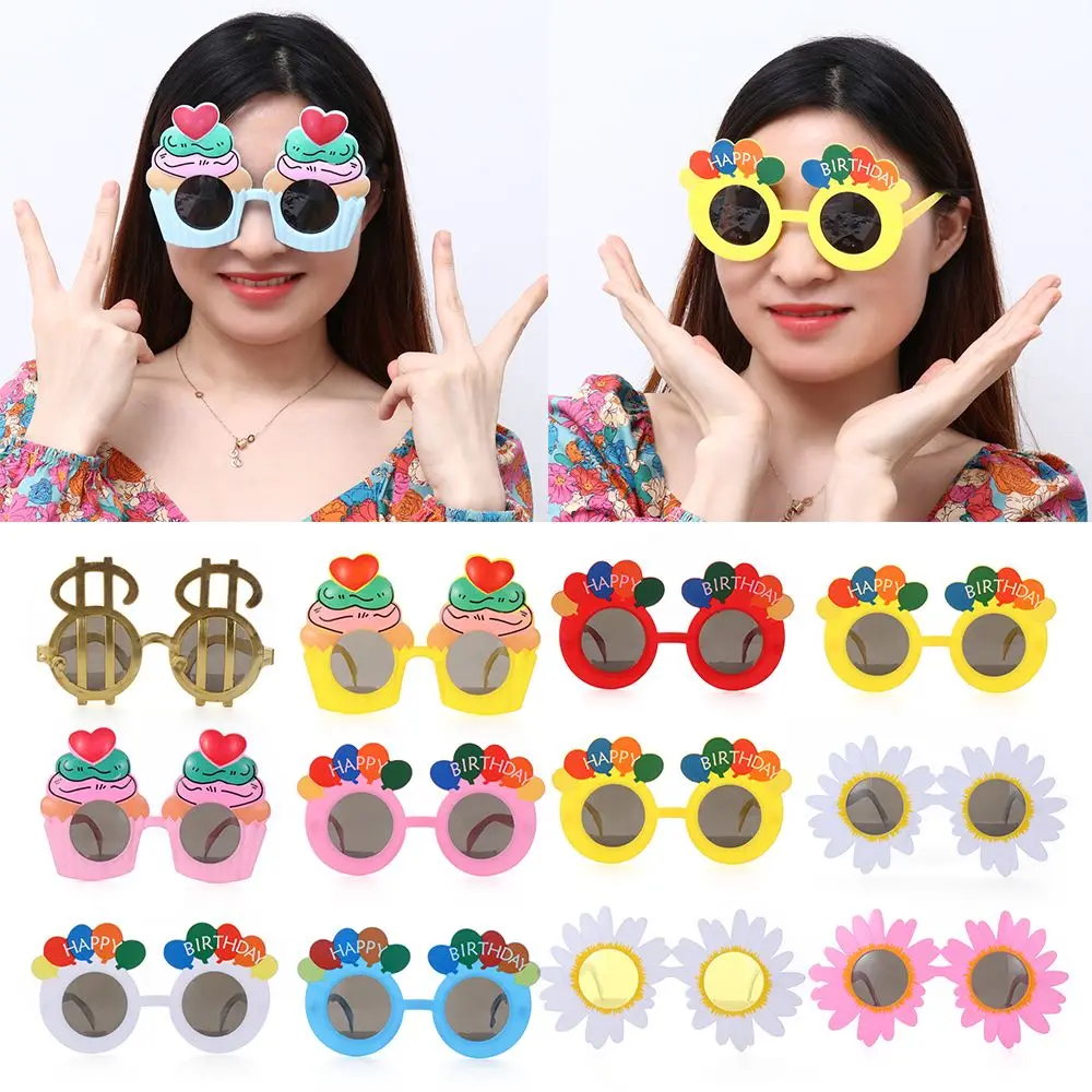 

Sun Flower Funny Decorate Holiday Celebration Party Birthday Glasses Selfie Props Sunglasses