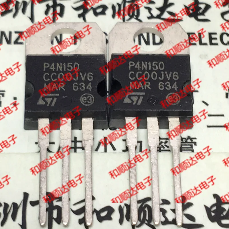 

10PCS STP4N150 P4N150 TO-220 1500V 3A