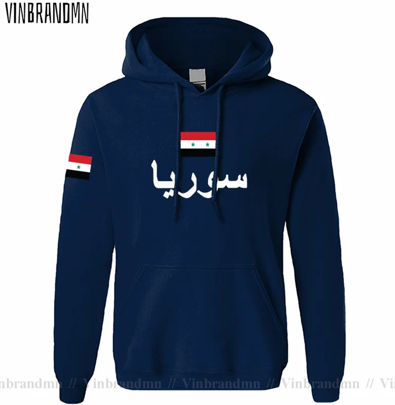 

Syrian Arab Republic Syria hoodies men sweatshirt sweat new hip hop streetwear tracksuit nation footballer sporting SYR Arabic