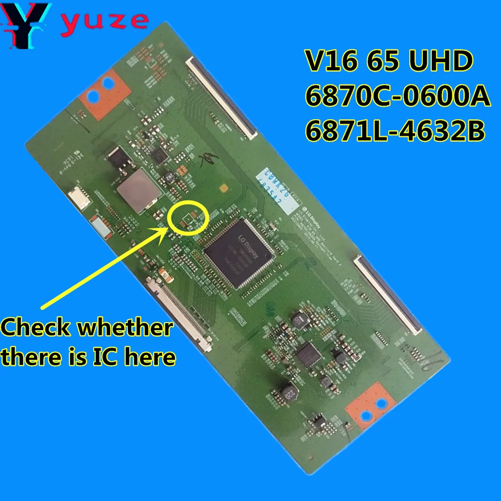 T-CON Logic Board V16 65 UHD 6870C-0600A 6871L-4632B For 4K LG 65LG61CH-CD 65UH615V 65UH652T 65UH6150-UB 65UH6550-UB 65UH650V