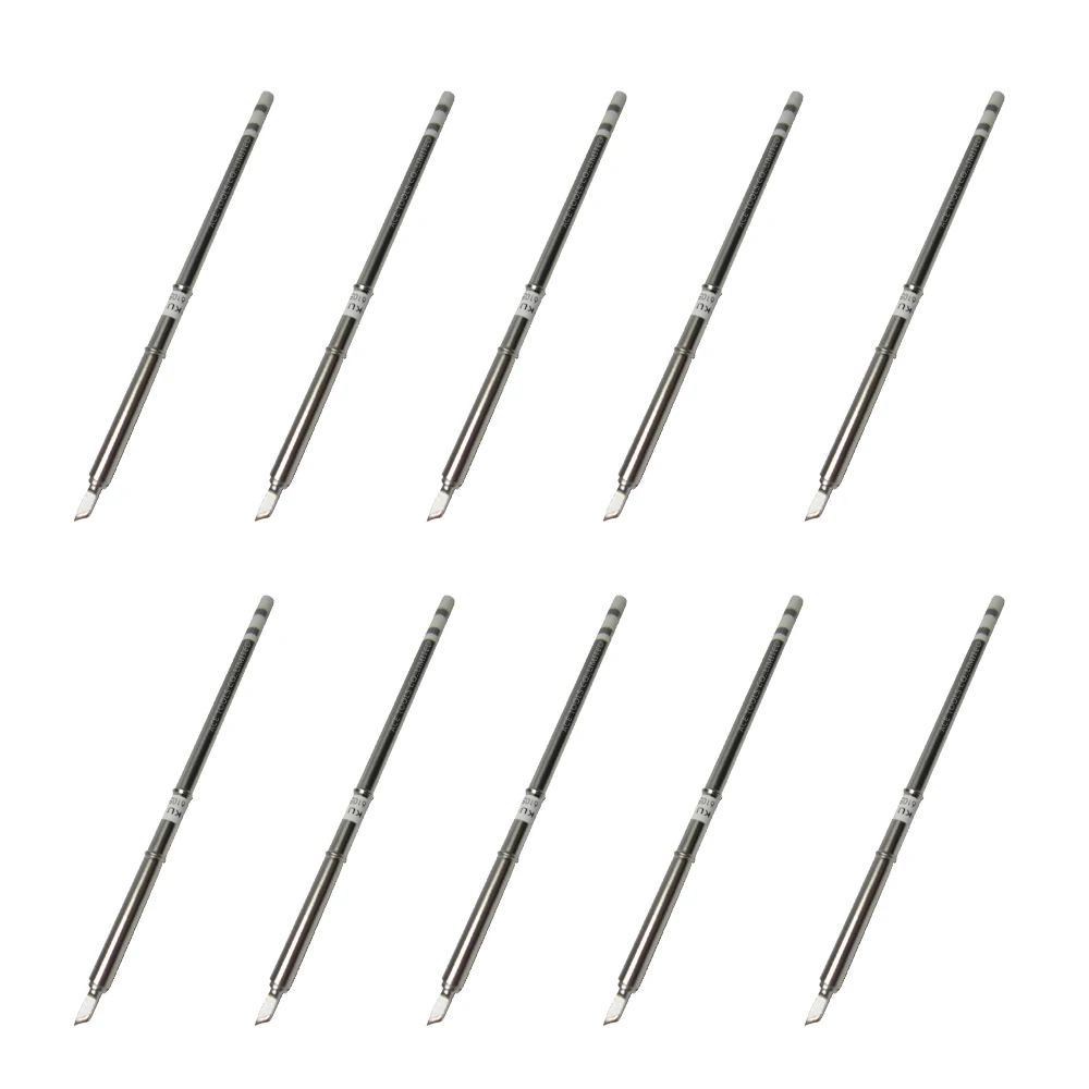 Puntas de soldadura de repuesto para HAKKO, T15-KU, FM-203, FM-204, FM-206, FX-951, FX-950, FX-952, FX-9501, FM-2028, 10 FM-2027