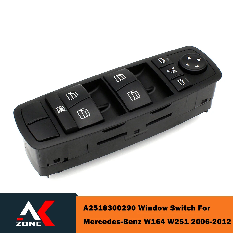 For Mercedes-Benz W164 W251 2006-2012 Front Left Power Electric Window Switch A2518300290/2518300290