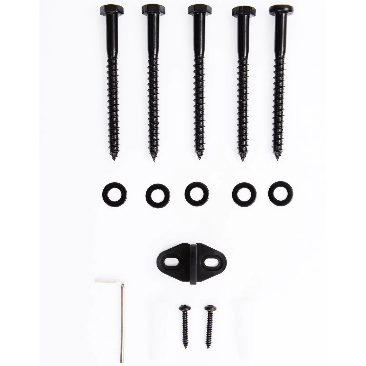 HOMCOM Kit installacion Montaje Puerta Corredera Madera Puertas Corredizas Riel Acero