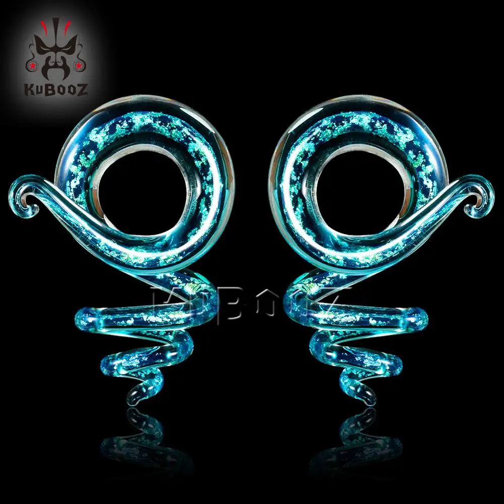 Colorful Spring Ear Piercing Expanders Ear Strechers Flesh Body Jewelry Gift For Unisex Person Earring Stud 6mm to 10mm