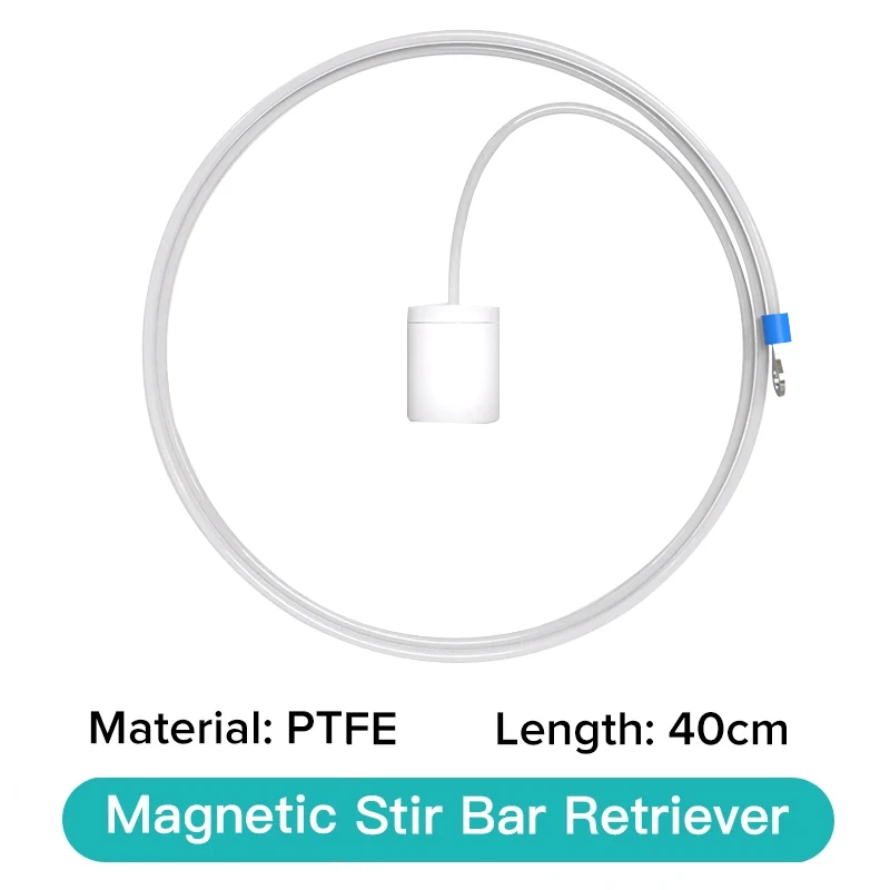 JOANLAB 400/600mm PTFE Magnetic Stirrer Stir Bar Retriever - Bendable Polyethylene Anti-Corrosive Lab Supplies