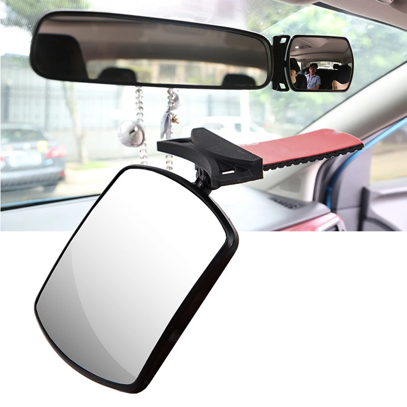 1Pc Car Seat Back Rear View Mirror for Baby Mini Safety Convex Mirrors Kids Monitor Adjustable Auto Child Infant Rearview Mirror