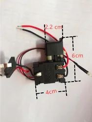 Jlevel FA021A-51XX com cabo (botão principal pequeno) 7.2-24v broca swtich fa021a 16a dc jlevel switch