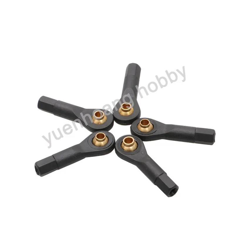 10PCS M2.5 M3 Ball Joint Push Rod Turn Buckle Servo Linkage  Connector Tie Rods End Nylon Head Holder for RC Aircraft Spare Part