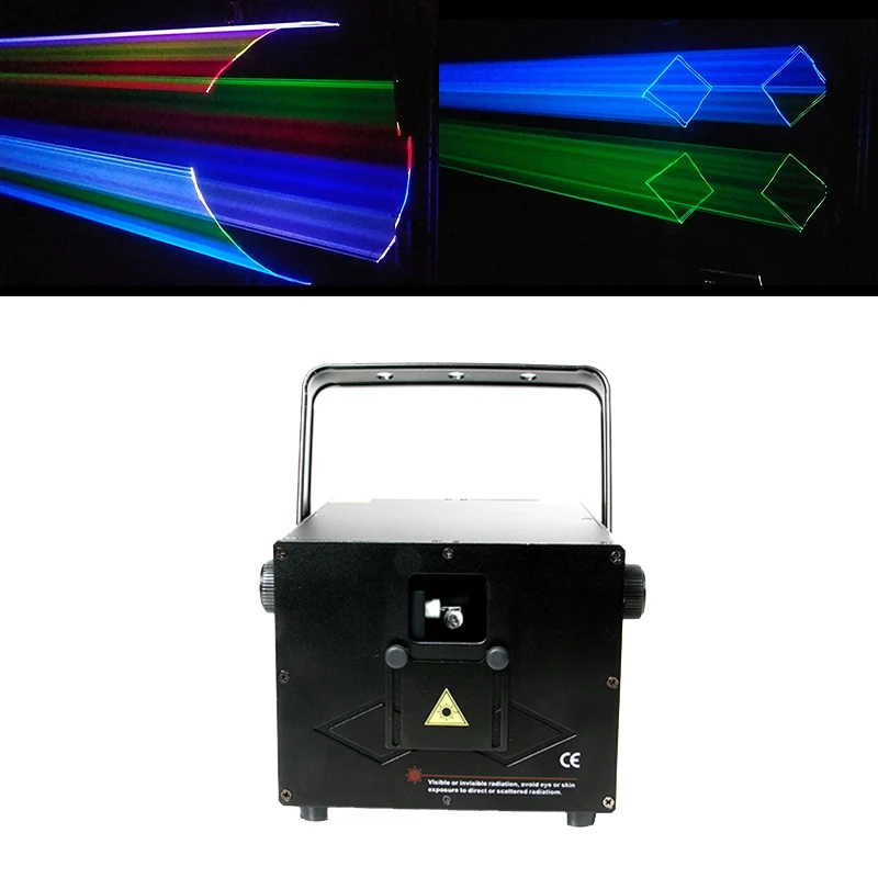 Super Bright 1W RGB Dj Laser Disco Cartoon Flower Picture Laser Show Use For Stage Performance Home Entertainment Party DJ Club