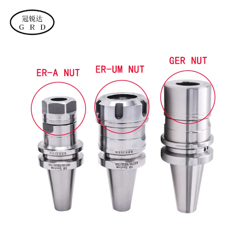 NBT30 ER11 ER16 ER20 ER25 ER32 Accuracy 0.002 Tool Holder GER16 GER20 GER25 GER32 tool holder NBT30 ER No keyway Tools Shank