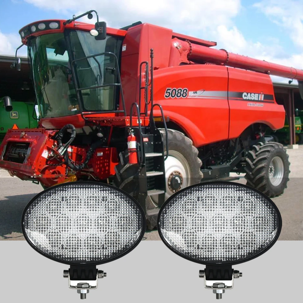 

Oval 39W LED Rear Fender Light Flood Beam For Case IH Tractor 5088,5140,6088,6140,7088,7120,7130,7140,7230,8010, 8120+ x2pcs